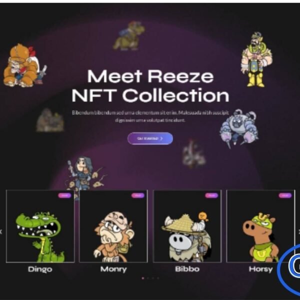 Reeze – NFT Portfolio Elementor Template Kit Reeze is a modern and visually striking NFT Portfolio Elementor Template Kit designed for digital artists, NFT creators, crypto collectors, and Web3 enthusiasts. With its clean and futuristic layout, this template kit helps you present your NFT collections in a professional and engaging way.