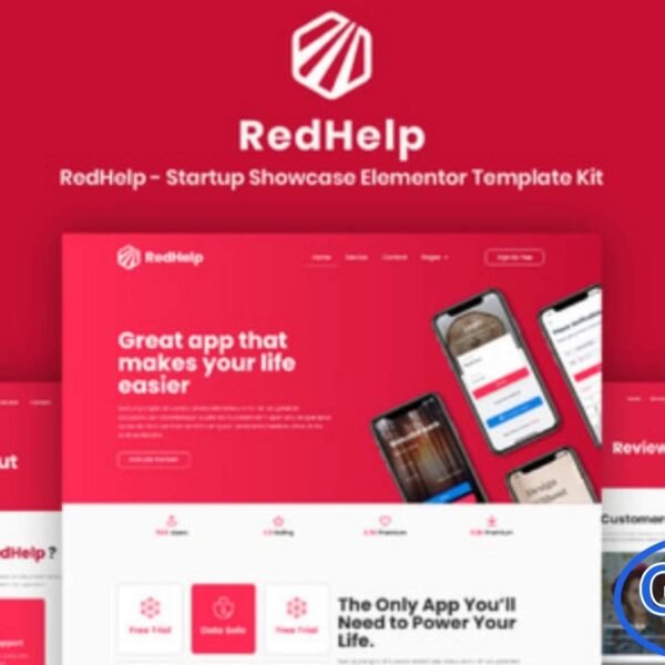 RedHelp – Startup Showcase Elementor Template Kit RedHelp is a clean and modern Startup Showcase Elementor Template Kit designed for innovative startups, tech companies, SaaS products, and business launch websites. With its sleek and professional layouts, RedHelp makes it easy to highlight your product features, services, team, and business vision in a compelling way.