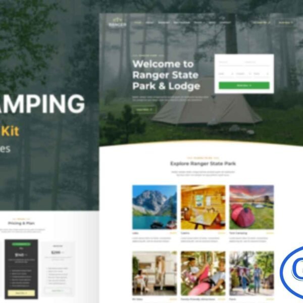 Ranger – Camping & Adventure Elementor Template Kit Ranger is a modern and adventure-themed Elementor Template Kit designed to help outdoor businesses build a professional and engaging website with ease. Perfect for camping sites, hiking tours, adventure travel companies, glamping resorts, nature parks, and outdoor activity providers, this kit offers clean layouts and visually striking designs that highlight your services.