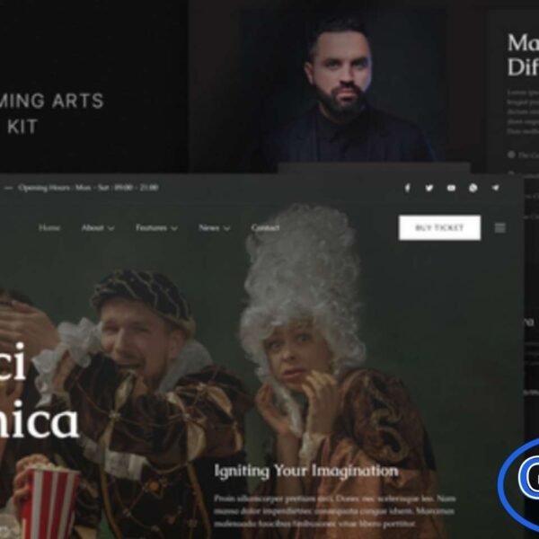 Randai – Theater Entertainment & Performing Arts Elementor Template Kit Randai is a stylish and modern Elementor Template Kit crafted specifically for theater, performing arts, cinema, opera, drama, comedy shows, and cultural entertainment websites. Its clean and visually appealing design makes it ideal for showcasing performances, promoting events, and enabling online ticket bookings.