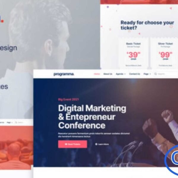 Programma – Event & Conference Elementor Template Kit Programma is a modern and professional Elementor Template Kit designed for event organizers, conference managers, seminar hosts, and businesses in the event industry. Its clean and stylish layout makes it easy to create a polished website for promoting conferences, webinars, workshops, expos, concerts, and corporate events.