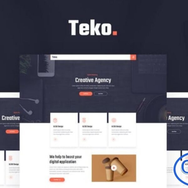 Teko – Creative Agency Elementor Template Kit Teko is a modern and stylish Elementor Template Kit crafted for creative agencies, design studios, freelancers, and digital businesses. Built with Elementor Page Builder for WordPress, Teko makes it easy to design a professional and visually appealing website without any coding.
