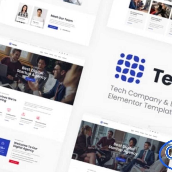 Techie – Tech Company & Digital Startup Elementor Template Kit Techie is a modern and fully responsive Elementor Template Kit crafted for tech companies, creative agencies, and digital startups. It features a sleek and professional design ideal for showcasing web design, app development, branding, and marketing services.