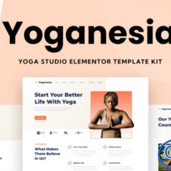 Yoganesia – Yoga Training Elementor Template Kit Yoganesia is a beautifully designed Elementor Template Kit perfect for building professional yoga training, wellness, and meditation websites with ease. Optimized for the free Hello Elementor theme, it works seamlessly with any WordPress theme that supports Elementor.