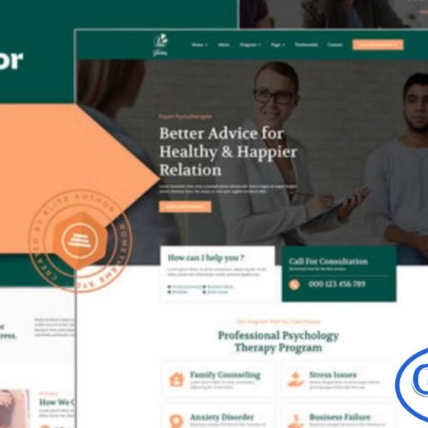 Verina – Mental Health Elementor Template Kit Verina is a thoughtfully designed Elementor Template Kit crafted for Mental Health professionals, Psychotherapists, Counselors, and Wellness Coaches. It offers a calm, modern, and professional layout to help you present your services, expertise, and therapy programs with confidence.