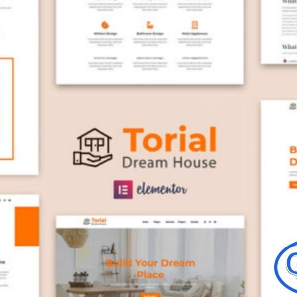 Torial – Interior Design Elementor Template Kit Torial is a modern and elegant Elementor Template Kit designed for interior designers, architecture firms, creative studios, and construction businesses. With its clean and professional layout, Torial allows you to beautifully showcase your projects, services, and portfolio with ease.