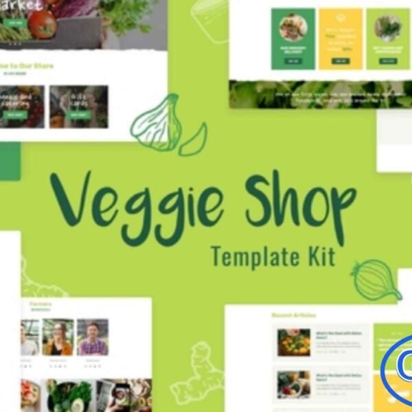 Veggie – Organic Food & Eco Online Store Elementor Template Kit Veggie is a modern and responsive Elementor Template Kit crafted for organic food shops, eco-friendly stores, and natural product websites. Perfect for businesses promoting sustainability and healthy living, Veggie allows you to build a professional online store effortlessly using the Elementor Page Builder plugin on WordPress.