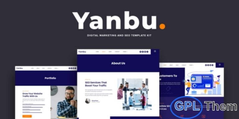 Yanbu – Digital Marketing & SEO Elementor Template Kit Yanbu is a modern and professional Elementor Template Kit crafted for digital marketing agencies, SEO experts, and online optimization services. It features a clean and creative design enhanced with vibrant illustrations and trendy color schemes, making your website visually appealing and engaging.