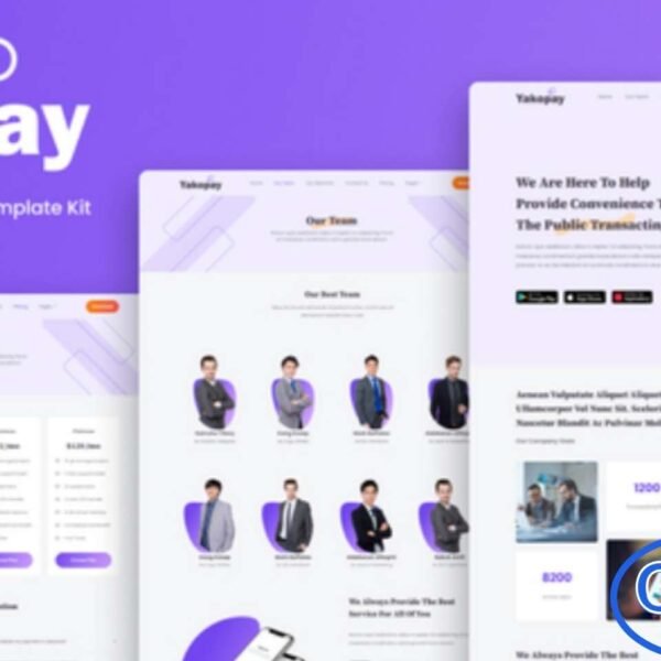 Yakopay – Online Payment App Elementor Template Kit Yakopay is a modern and responsive Elementor Template Kit designed for online payment apps, fintech startups, and corporate financial businesses. It offers a sleek and professional layout to effectively showcase your services, features, and business solutions.