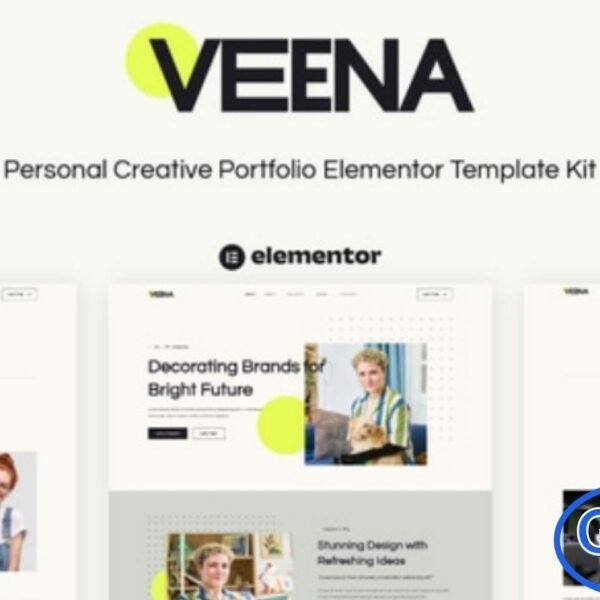 Veena – Personal Creative Portfolio Elementor Template Kit Veena is a sleek and modern Elementor Template Kit designed for creative professionals, freelancers, and designers looking to showcase their work online. Whether you’re building a personal portfolio or a company presentation website, Veena offers a clean and minimalist design that highlights your projects beautifully.
