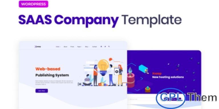 Xsapp – SaaS Company Elementor Template Kit Xsapp is a modern and multipurpose Elementor Template Kit designed for SaaS companies, startups, tech businesses, app developers, SEO services, and web hosting providers. It features dynamic layouts, multifunctional blocks, and engaging design elements that make it easy to showcase your products, services, or portfolio.