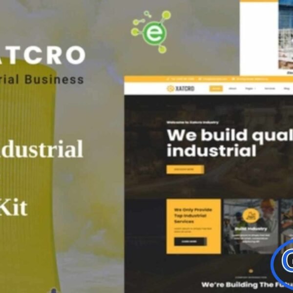 Xatcro – Factory & Industrial Elementor Template Kit Xatcro is a professional Elementor Template Kit crafted for construction, engineering, manufacturing, and industrial businesses. Designed with a modern and functional layout, it helps you build a strong online presence for your company with ease. Perfect for factories, contractors, and commercial service providers, Xatcro offers a clean, responsive, and user-friendly design that works seamlessly on all devices.