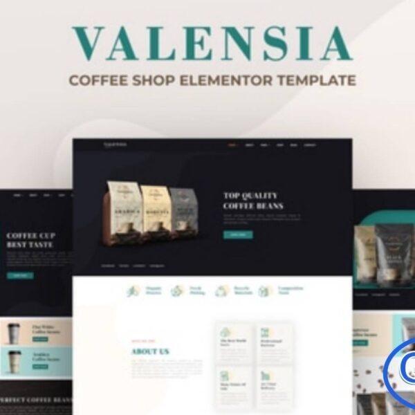 Valensia – Coffee Shop Elementor Template Kit Valensia is a stylish and modern Elementor Template Kit crafted for coffee shops, cafés, and beverage businesses. Designed with a clean and minimalist aesthetic, it helps you beautifully present your coffee products, menu, and shop categories in a professional way.