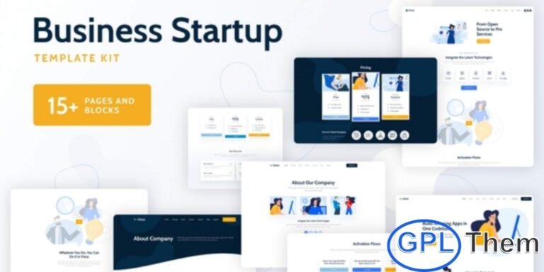 Vixus – Business Startup Elementor Template Kit Vixus is a sleek and professional Elementor Template Kit created to help startups, small businesses, and corporate firms build a powerful online presence. Designed with a clean and modern aesthetic, Vixus makes it easy to launch a polished WordPress website that showcases your services, team, and achievements.
