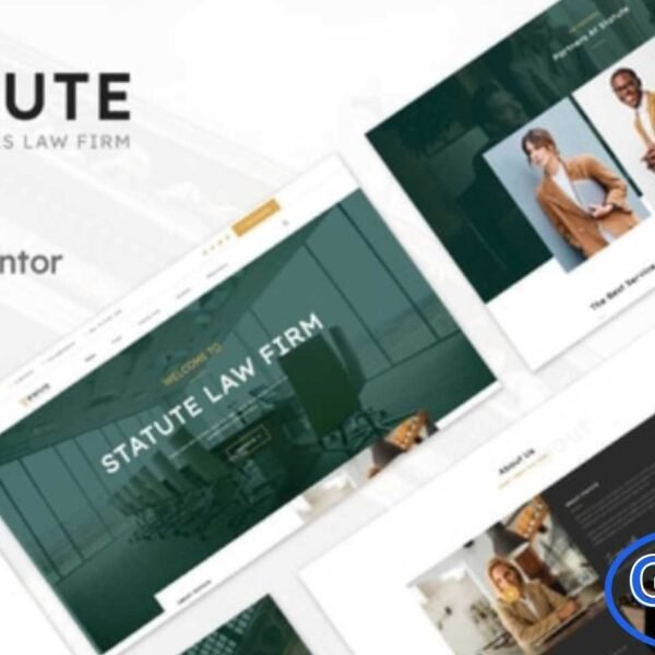 Statute – Law Firm & Attorney Elementor Template Kit Statute is a professional and fully responsive Elementor Template Kit designed for law firms, attorneys, legal consultants, and business advisory services. With a clean, modern, and elegant design, Statute provides everything needed to create a credible and professional online presence.