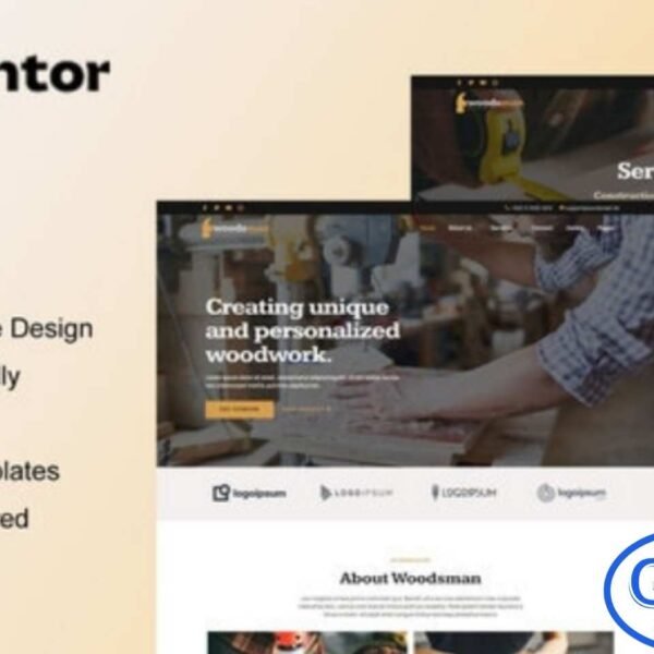 Woodsman – Carpenter & Craftsman Elementor Template Kit Woodsman is a modern and clean Elementor Template Kit built specifically for carpenters, craftsmen, and woodworking professionals. Featuring a sleek, professional, and fully responsive design, this kit makes it easy to create a stunning website for your carpentry business.