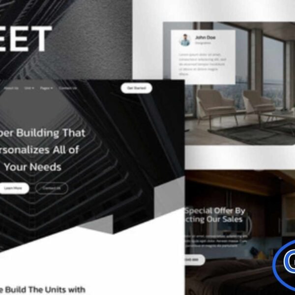Uneet – Apartment & Single Property Real Estate Elementor Template Kit Uneet is a stylish and elegant Elementor Template Kit designed for real estate professionals, property agents, and architects. Perfect for showcasing apartments, villas, single properties, or rental homes, this template kit helps you build a professional WordPress website effortlessly.