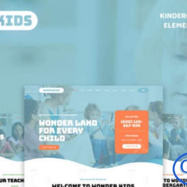 Wonderkids – Kindergarten & Children Day Care Elementor Template Kit Wonderkids is a fun, colorful, and engaging Elementor Template Kit designed especially for kindergarten, preschool, daycare, and children’s education websites. Featuring 34 pre-built templates and a Global Kit Style, it helps you create a playful yet professional online presence with ease.
