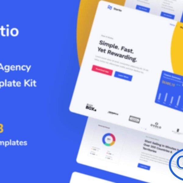 Startio – SaaS & Digital Agency Elementor Template Kit Startio is a modern, fully responsive, and professionally designed Elementor Template Kit tailored for digital agencies, creative studios, marketing firms, and SaaS businesses. With its feature-rich layouts and sleek design, Startio allows you to create a professional online presence that effectively showcases your services, portfolio, and projects.