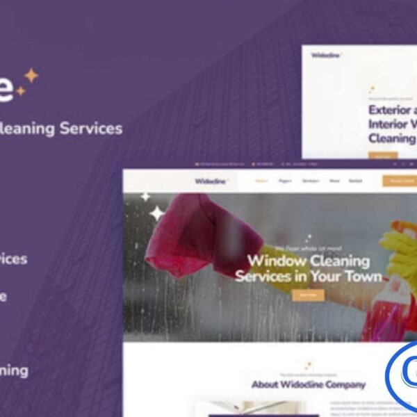 Widocline – Professional Window Cleaning Services Elementor Template Kit Widocline is a modern and creative Elementor Template Kit designed specifically for window cleaning, home cleaning, and home repair service companies. With its clean layout and professional design, this kit helps you create a trustworthy and visually appealing website that highlights your services effectively.