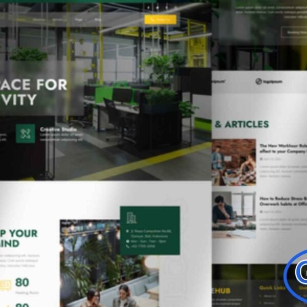Spacehub – Coworking & Creative Space Elementor Template Kit Spacehub is a modern and professional Elementor Template Kit designed for coworking spaces, conference centers, and meeting room rental businesses. With its clean and contemporary design, Spacehub helps you create a visually appealing website that effectively showcases your facilities, services, and booking options.