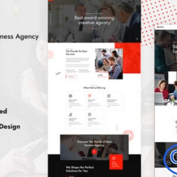 Sominx – Creative Business Agency Elementor Template Kit Sominx is a modern and versatile Elementor Template Kit designed for creative agencies, business consultancies, and multipurpose corporate websites. Built with Elementor, Sominx allows you to create a professional website quickly and easily using drag-and-drop functionality — no coding required.