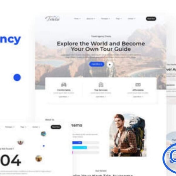 Trevia – Travel Agency Elementor Template Kit Trevia is a modern and beautifully designed Elementor Template Kit crafted specifically for travel agencies, tour operators, and adventure booking websites. With its elegant design and easy-to-use interface, Trevia allows you to build a professional travel website quickly using the Elementor Page Builder—no coding required.