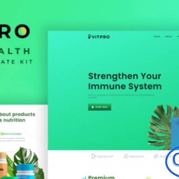 Vitpro – Herbal Health & Wellness Elementor Template Kit Vitpro is a beautifully crafted Elementor Template Kit designed for Herbal Health, Organic Wellness, and Natural Therapy brands. Perfect for herbal product shops, wellness centers, and holistic health practitioners, Vitpro helps you create a soothing and professional WordPress website with ease.