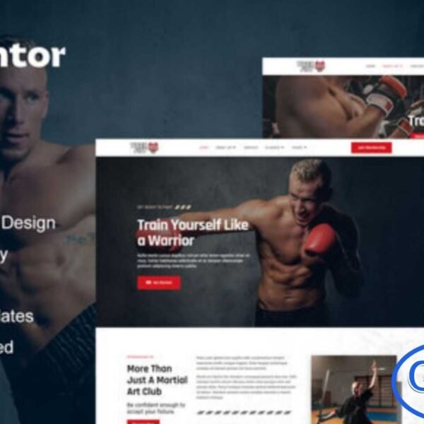 TigerFist – Martial Arts Elementor Template Kit TigerFist is a powerful and modern Elementor Template Kit designed for martial arts schools, trainers, and fitness clubs. With 12 pre-built templates featuring a bold and energetic design, it’s perfect for websites related to karate, boxing, taekwondo, muay thai, kung fu, or any other combat sport.