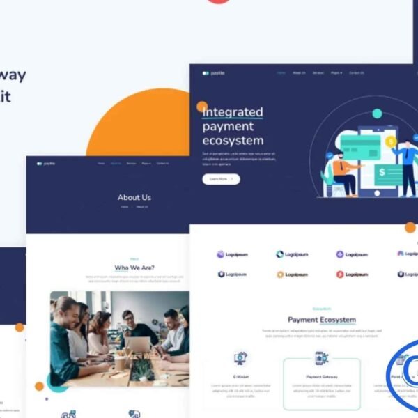 Paylite – Online Payment Gateway Elementor Template Kit Paylite is a sleek and modern Elementor Template Kit designed for online payment gateways, fintech platforms, startups, and finance-related service websites. It offers a clean, professional layout that helps you build a reliable and high-performing digital payment website with ease.
