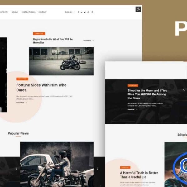 Pause – Blog & Magazine Elementor Template Kit Pause is a clean and modern Blog & Magazine Elementor Template Kit designed for bloggers, writers, online magazines, and content creators. Its well-balanced layout ensures a smooth reading experience, helping you present your articles and stories in a visually appealing way.