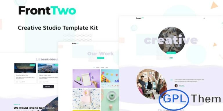 FrontTwo – Creative Studio Elementor Template Kit FrontTwo is a modern and fully responsive Elementor Template Kit designed for creative studios, photographers, artists, and portfolio websites. Ideal for showcasing collections of work, inspiration, or products, FrontTwo provides sleek, professional layouts that highlight your creativity and projects effectively.