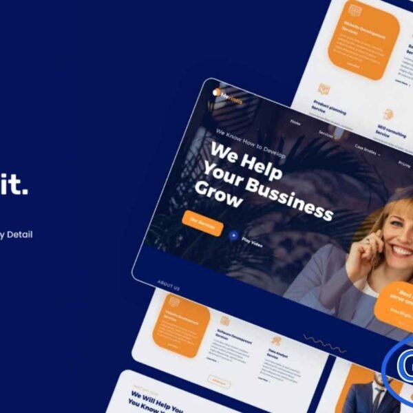 Merintis – SaaS & Startup Elementor Template Kit Merintis is a modern and professional Elementor Template Kit designed for software companies, SaaS businesses, tech startups, digital agencies, and web app landing pages. Featuring a clean and visually striking design, Merintis allows you to build a fully responsive, retina-ready website quickly and effortlessly.