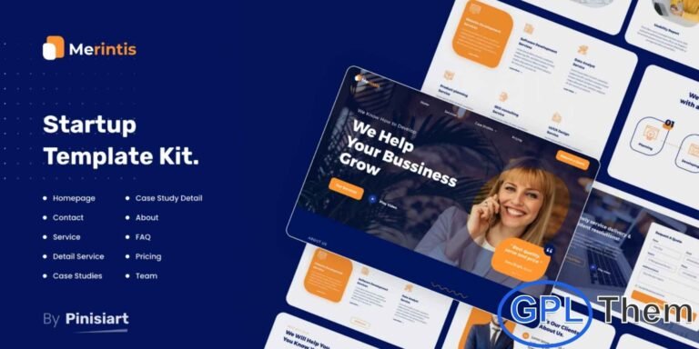Merintis – SaaS & Startup Elementor Template Kit Merintis is a modern and professional Elementor Template Kit designed for software companies, SaaS businesses, tech startups, digital agencies, and web app landing pages. Featuring a clean and visually striking design, Merintis allows you to build a fully responsive, retina-ready website quickly and effortlessly.