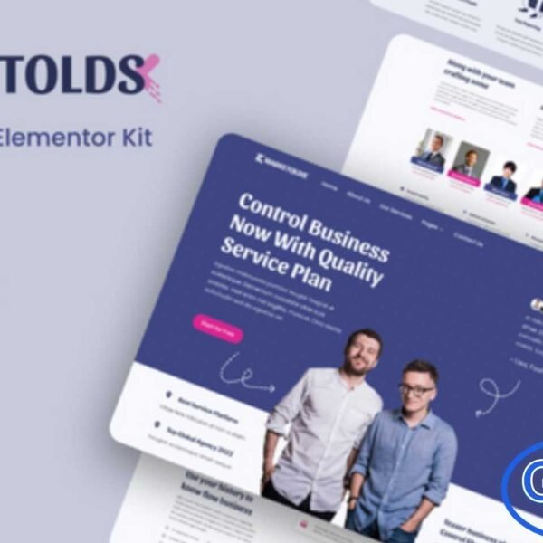 Marketolds – Digital Marketing Elementor Template Kit Marketolds is a modern and professional Elementor Template Kit designed for digital marketing agencies, corporate businesses, and service providers looking to showcase their work, services, and expertise online. With its clean and contemporary design, Marketolds allows you to create a fully responsive, mobile-friendly website that enhances your brand presence.