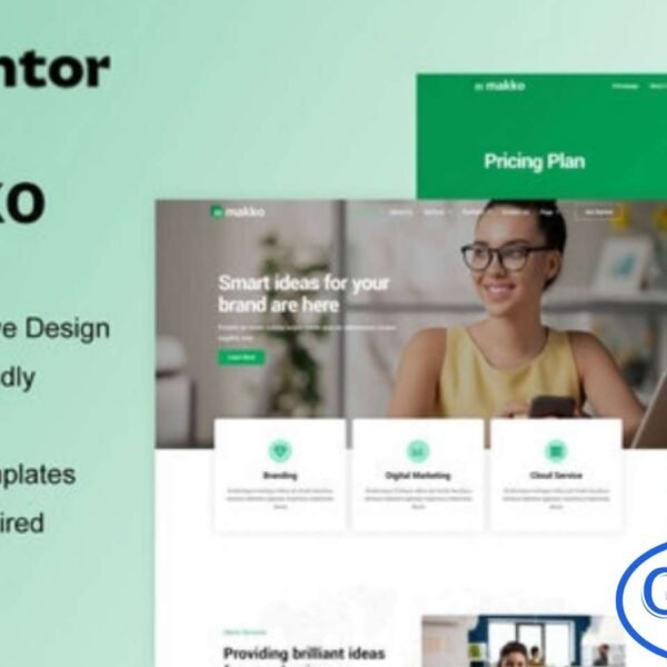 Makko – Digital Agency Elementor Pro Full Site Template Kit Makko is a modern and professional Elementor Pro Full Site Template Kit designed for digital agencies, creative studios, and design professionals. With its clean and versatile design, Makko allows you to quickly build a complete website using Elementor Pro.