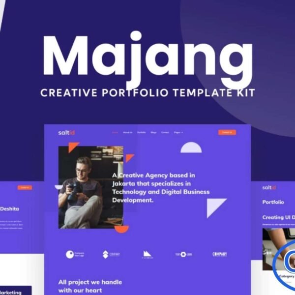 Majang – Personal Portfolio Elementor Template Kit Majang is a modern and professional Elementor Template Kit designed for personal websites, creative portfolios, and personal blogs. With its clean, minimal, and visually appealing design, Majang allows you to showcase your work, skills, and projects in a professional manner.