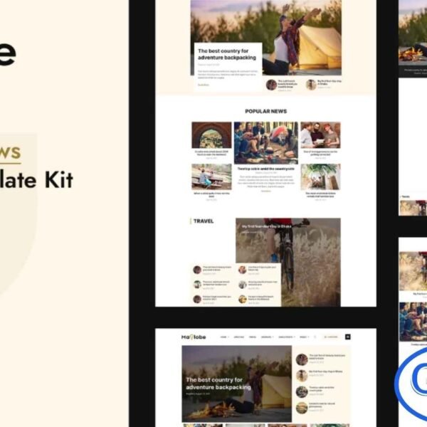 Maglobe – Magazine & News Elementor Template Kit Maglobe is a modern and professional Elementor Template Kit designed for magazines, news portals, blogs, and publishing websites. With its clean and visually appealing design, Maglobe allows you to share the latest news, technology updates, and trending stories with your audience.