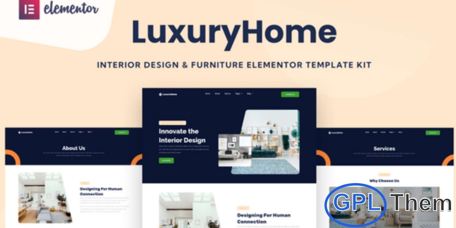 LuxuryHome – Interior Design & Furniture Elementor Template Kit LuxuryHome – Interior Design & Furniture Elementor Template Kit LuxuryHome is a modern and professional Elementor Template Kit designed for interior design agencies, architecture services, and furniture stores. With its clean, elegant, and visually appealing design, LuxuryHome allows you to create a fully responsive website that showcases your projects, services, and products in style.