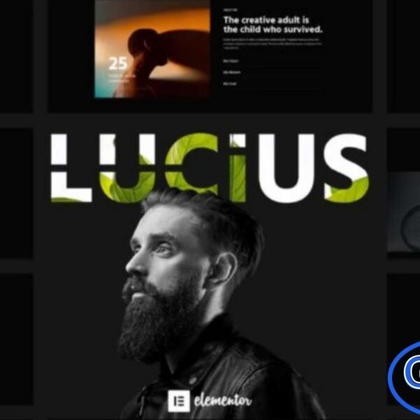Lucius – Personal Portfolio Elementor Template Kit Lucius is a modern and elegant Elementor Template Kit designed specifically for artists, freelancers, and creative professionals who want to showcase their work and skills online. With a clean, minimal, and visually appealing design, Lucius offers a 100% responsive layout that looks great on all devices.