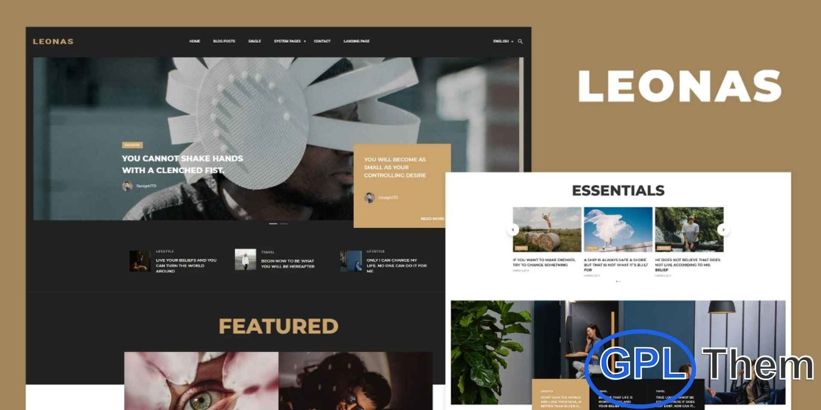 Leonas – Blog & Magazine Elementor Template Kit Leonas – Blog & Magazine Elementor Template Kit Leonas is a modern and versatile Elementor Template Kit designed for bloggers, writers, and online magazines. With a clean, balanced, and visually appealing layout, Leonas helps you showcase articles, news, and creative content effectively.