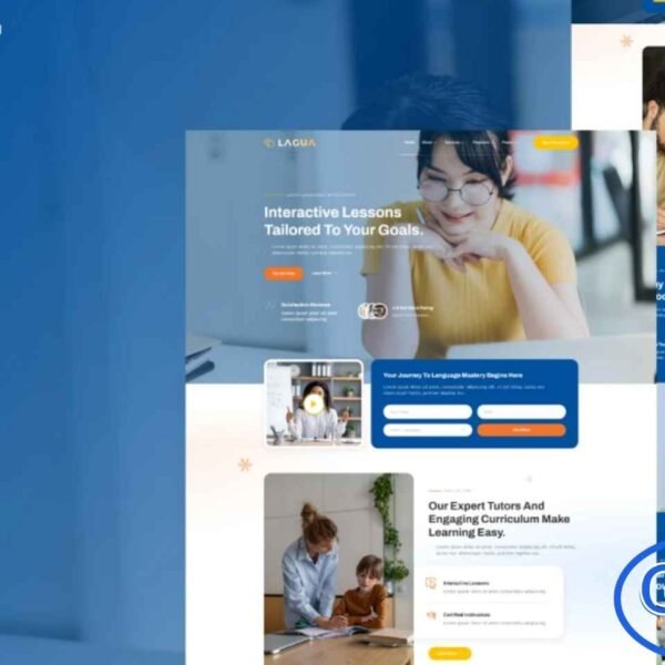 Lagua – Language Course & Learning Center Elementor Template Kit Lagua is a modern and engaging Elementor Template Kit designed for Language Schools, Learning Centers, Online Tutors, and Educational Institutions. Built for use with the free Elementor Page Builder, this kit helps you create a professional and visually appealing website with ease. Each layout is crafted to highlight courses, instructors, and learning programs in a clear and attractive way.