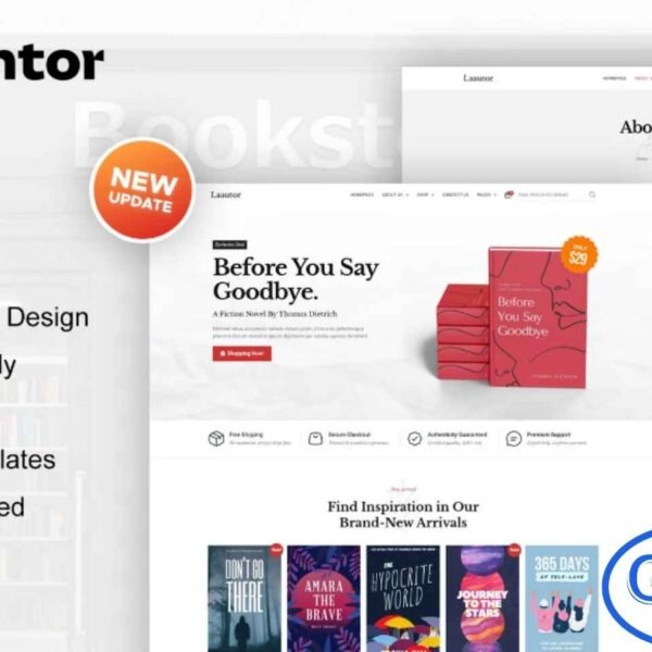 LaAutor – Author & Publisher Elementor Template Kit LaAutor is a sleek and modern Elementor Template Kit crafted specifically for authors, publishers, and book-related businesses. With 12+ beautifully designed templates, it allows you to build a professional website for showcasing books, managing blogs, or promoting literary works with ease.