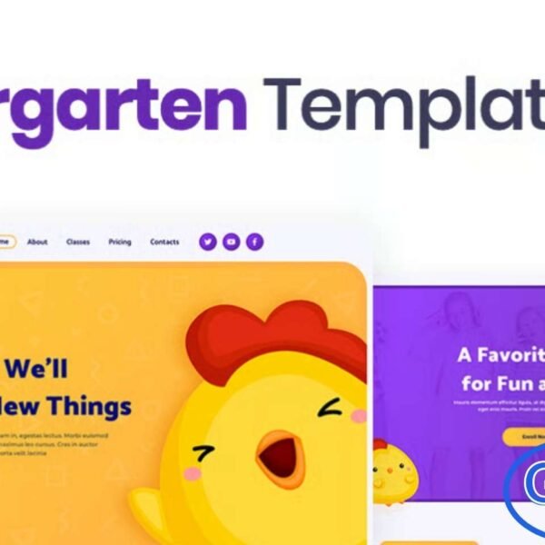 Kooki – Kindergarten Elementor Template Kit Kooki is a vibrant and modern Elementor Template Kit specially crafted for kindergartens, preschools, childcare centers, and other children-focused websites. Designed with a colorful and playful layout, it helps create an engaging online presence that parents and kids will love.
