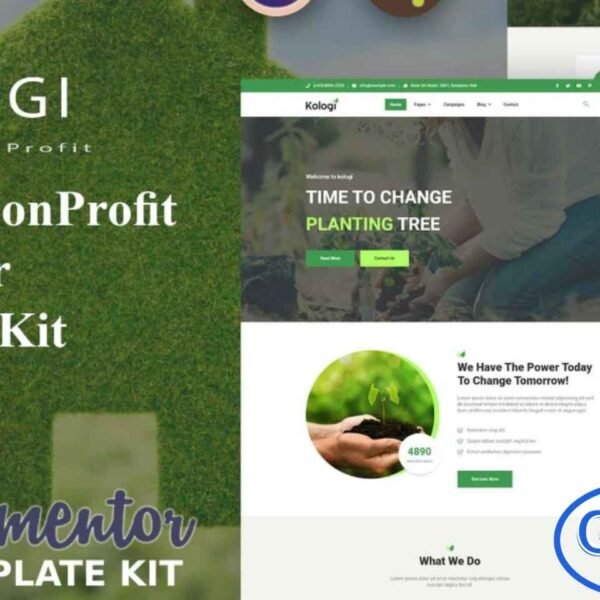 Kologi – Charity & Nonprofit Elementor Template Kit Kologi is a beautifully designed Elementor Template Kit created for charity, nonprofit, fundraising, and donation-based organizations. It’s ideal for NGOs, charity foundations, welfare programs, crowdfunding startups, and social welfare initiatives. With its modern, responsive, and easy-to-customize design, Kologi helps you build a meaningful online presence that inspires support and drives donations.