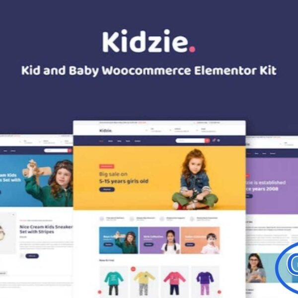 Kidzie – Baby & Kids E-Commerce Elementor Template Kit Kidzie is a cute, colorful, and modern Elementor Template Kit designed for baby and kids’ fashion e-commerce websites. Perfect for online stores selling children’s clothing, footwear, toys, accessories, and more, this kit offers a clean and cheerful layout that enhances the shopping experience.