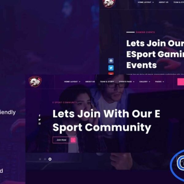 Junio – E-Sport Gaming & Streamer Elementor Template Kit Junio is a modern Elementor Template Kit designed for e-sports events, gaming tournaments, and streamers. Perfect for gaming communities, teams, and content creators, this kit features a clean and professional layout to showcase events, streams, and achievements. Optimized for the free Hello Elementor theme, it works seamlessly with most Elementor-supported WordPress themes.