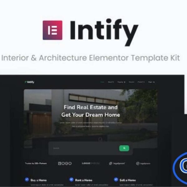 Intify – Real Estate Elementor Template Kit Intify is a modern and professional Elementor Template Kit designed for real estate agencies, property marketers, and businesses in the property industry. Perfect for showcasing property listings, services, and agent portfolios, this template kit allows you to present your real estate business in a professional and engaging way.