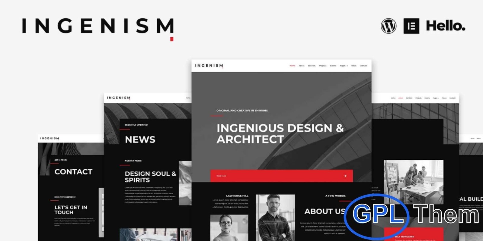 INGENISM – Architectural Design Agency Elementor Template Kit INGENISM – Architectural Design Agency Elementor Template Kit INGENISM is a modern and professional Elementor Template Kit designed for architectural agencies, design studios, and creative professionals. With 28 pre-designed templates and a Global Kit Style, this kit allows you to quickly build a visually stunning website tailored to your brand.