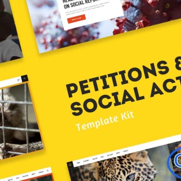 Impacto Patronus – Petitions & Social Activism Template Kit Impacto Patronus is a modern and professional Elementor Template Kit designed for social activism, petitions, and nonprofit organizations. Perfect for crowdfunding campaigns, environmental initiatives, human rights movements, and social advocacy projects, this template kit provides pre-designed, visually engaging layouts to promote causes effectively.